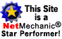 Net Mechanic Star Performer Award!