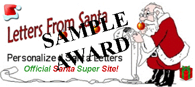 Santa Award Example