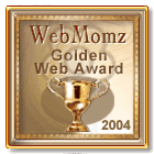 WebMomz Golden Award Winner!